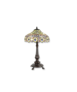 Beautiful Tiffany Style Large Table Lamp – A Masterpiece Of Light And Ar... - £423.48 GBP