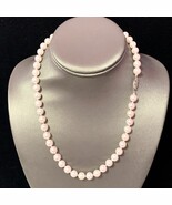 Akoya Pearl Necklace 14k White Gold 18&quot; 8 mm Certified $3,990 110697 - $712.80