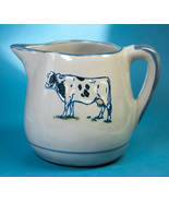 Louisville Stoneware 16-oz Guernsey Cow Pitcher Milk Jug Farmhouse Chic ... - £23.98 GBP