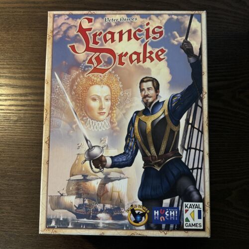 Francis Drake Board Game By Kayak & Eagle Games Pirate Fun Ships Components Mint - $56.10