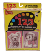 Craft House 123 Paint By Numbers Set Kit Puppies #01235 Terrier Shitzshu... - £20.09 GBP