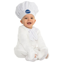 White Pillsbury Doughboy Costume Infant 12-24 Months - £44.47 GBP