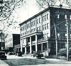 C1915 Magog Hotel Sherbrooke Quebec Photogravure Canada Early Aitomobile... - $19.99