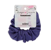 Scunci Morgan Simianer xo Secret Pocket Scrunchie, Blue, 1-Piece - $7.95