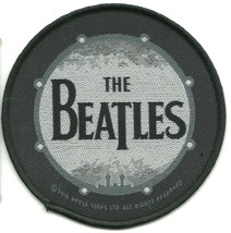 BEATLES vintage drum circular 2016 WOVEN SEW ON PATCH official merchandise - $5.06