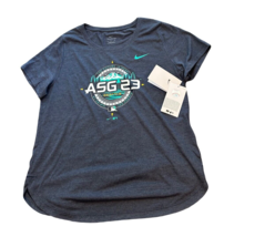 New NWT 2023 MLB All-Star Game Seattle Nike Logo Women&#39;s XXL Tri-Blend S... - $21.73