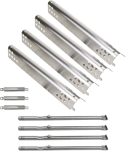 Stainless Steel Heat Plates Burners Crossover Tubes For Charbroil Char-broil BBQ - £20.17 GBP
