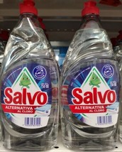 2X SALVO LAVATRASTES ALTERNATIVARA  AL CLORO DISHWASHING SOAP 2 of 750ml... - $22.24