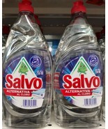 2X SALVO LAVATRASTES ALTERNATIVARA  AL CLORO DISHWASHING SOAP 2 of 750ml... - £17.49 GBP