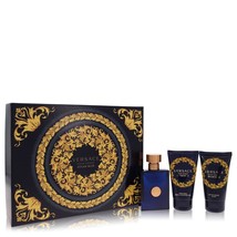 Versace Pour Homme Dylan Blue by Versace Gift Set -- 1.7 oz Eau De Toile... - £71.41 GBP