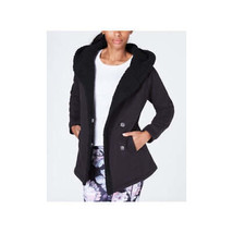 allbrand365 designer Womens Activewear Fleece Lined Jacket,Size X-Small,Noir - £53.62 GBP