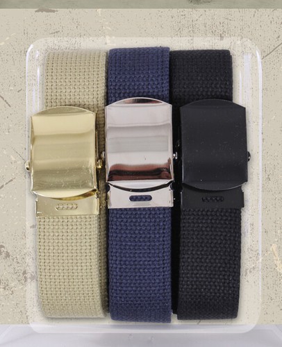 Rothco Web Belt 3-Pack Belt Cotton  54 inch 44170 Item image 6