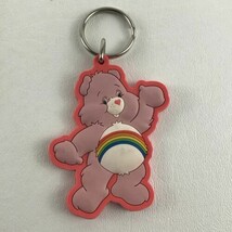 Care Bears 3D Figural Keychain Cheer Bear Vintage 2002 TCFC Collectible - $14.80