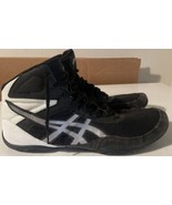 asics Mens wrestling shoes Size 11.5 Matflex Black &amp; White - $35.99