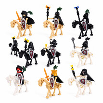 Kingdom Castle Undead Skeleton Knights 5 Minifigure Set - $14.54+