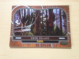 2013 Star Wars Galactic Files 2 # 671 Ewok Village Topps Cards - $2.49