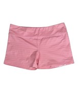 IAB I Am Becoming 3” No-Ride Athletic Shorts Pink Stripe Size XL 12 Cros... - $403.63 MXN