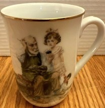 Norman Rockwell Museum Mug Cup The Cobbler 1982 - £3.73 GBP