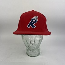 New Era Reading Phillies Red Fitted Size 7 3/8 Genuine MLB Merchandise - $346.74 MXN