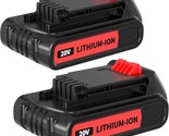 For Black And Decker 20V Lithium Max Lbxr20 Lb20 Lbx20 Batteries, There ... - £32.84 GBP