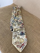 Museum Artifacts All Silk Nostalgic Major League Baseball Necktie - £19.78 GBP