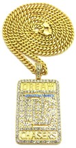 Dream Chasers Necklace New Pendant with 36 Inch Long Cuban Style Chain - £33.69 GBP