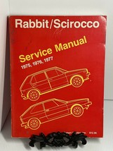 VW Rabbit Scirocco 75 76 77 Service Repair Shop Manual Robert Bentley - £17.88 GBP