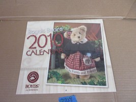  NOS Boyds Bears 2010 Calendar Boyds Bears and Friends    Box ZZ18 - $26.77