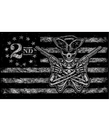 2nd Amendment Revolver USA Blackout 3&#39;X5&#39; Flag ROUGH TEX® 100 - $34.08 CAD