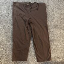 Tafford Large Short (LS) Drawstring Scrub Pants Bottoms Brown - $11.95
