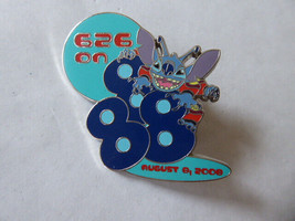 Disney Trading Pins 63823     WDW - 626 on 8/8/8 (Stitch) - £22.06 GBP
