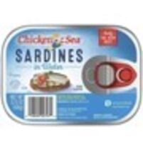 Chicken Of The Sea Sardines 3.75 oz (pack of 4) - $29.69