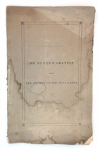 Mr. Dewey&#39;s Oration (Before) The Society of Phi Beta Kappa 1830 - £78.36 GBP