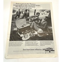 Thermos Print Ad 1968 Vintage Coolers Jugs Dont Leave Home Without Us - $16.95