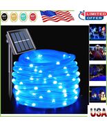 39.4ft Solar Powered LED Rope Lights - 8 Modes for Pool, Garden, Hallowe... - $627.56 MXN