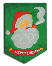 Christmas Santa Decorative Banner - $223.53 MXN