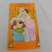 Vintage Get Well Soon Card Humor Unused 1976 American Greetings Sick Dog... - $4.00