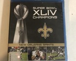 Super Bowl XLIV Champions New Orleans Saints Blu-Ray Sealed New Old Stock - $3.95