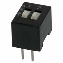10pcs 2POS SWITCH SLIDE DIP SPST 50MA 24V CTS Electrocomponents P/N 208-2 - $5.85
