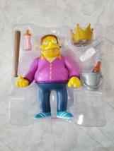 The SIMPSONS World Of Springfield BARNEY PLOW KING 2003 MR Playmates - £11.95 GBP