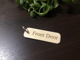 Keychain Key holder. Personalized key holder. Engraved keychain. Hotel key holde - £27.09 GBP