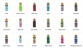 Folkart Acrylic Paint 2 oz Bottles Various Colors! New! - £3.53 GBP