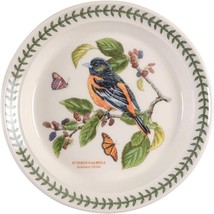 Portmeirion Botanic Garden Birds Earthenware 8.5 Salad Plate - Baltimore... - $53.15