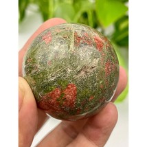 Unakite Natural Stone Crystal Quartz Ball 137g Healing Sphere 44mm - £20.80 GBP