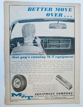 Vintage Print Ad Mickey Thompson Auto Equipment Aluminum Wheels Valve Co... - £6.28 GBP