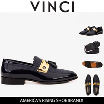 The Imperial Navy Blue & Gold Leather Men Dress Shoe image 3
