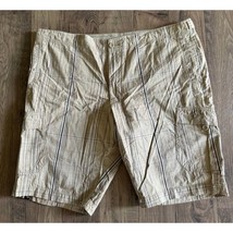Nike Athletic Dept Cargo Shorts Khaki Plaid Golf Walking 414565 Mens 2XL... - $19.59