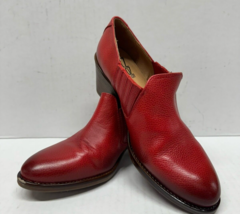 MIZ MOOZ SLIP ON HEELED SHOES  RED  37EU / 7US  # C-32 - $69.25
