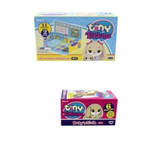 Bunny Family Stuffed Animal Preschool Playset- Play Preschool Set For Girls &amp; To - £12.64 GBP