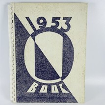 1953 CENTRAL HIGH SCHOOL YEARBOOK OMAHA NEBRASKA O-BOOK - $63.65